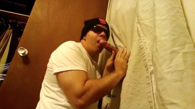 Glory Hole Blow Job for Straight Hung 8 Regular