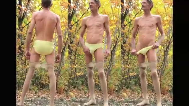 Panties Pulled Down and Fisting My Ass Outdoors