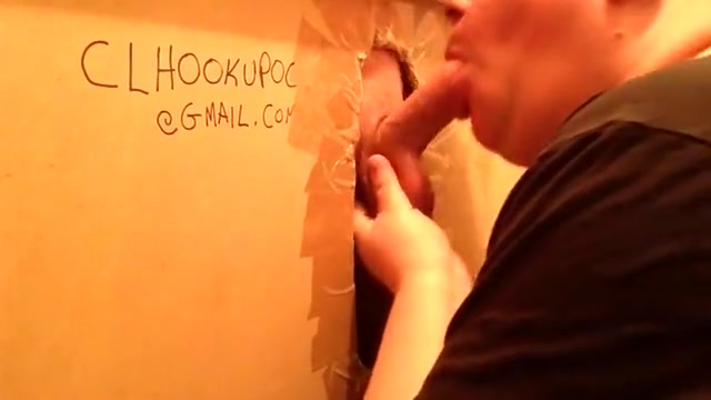 Hot ginger twink with a fat dick visits my gloryhole
