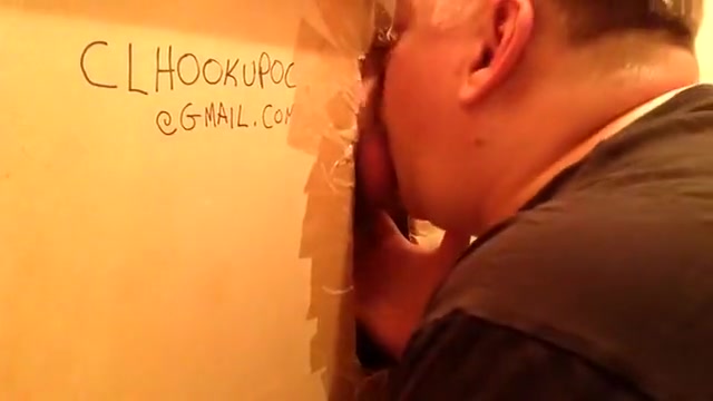 Hot ginger twink with a fat dick visits my gloryhole