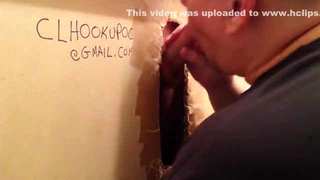 Hot ginger twink with a fat dick visits my gloryhole