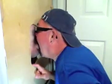 Gloryhole Hungry Cock Sucker Gets Fed By Married Man