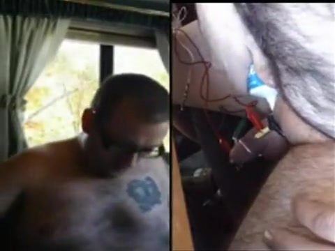 Dual POV Estim Hands Free Orgasm
