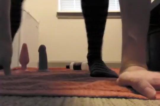 BronyButt - Playing with a few toys before fisting - 1