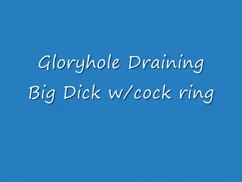 gloryhole cock-ring stud