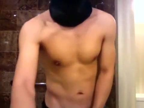 Horny teen 18+ boy in school showers