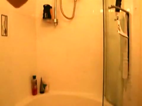 Showering in shorts