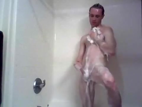 taking a shower before work