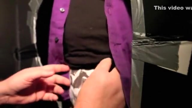 20yr Uncut Cums 2x at Gloryhole