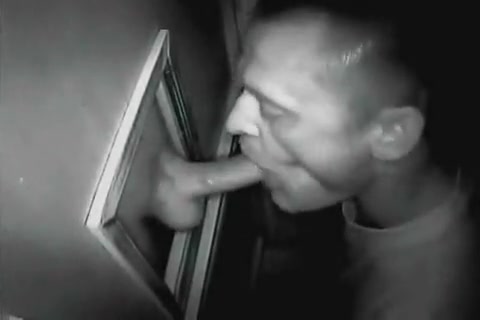 Hot Gloryhole Blowjob