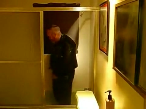 Black Leather Shower