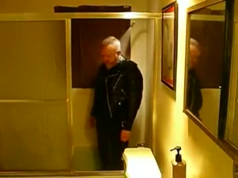 Black Leather Shower