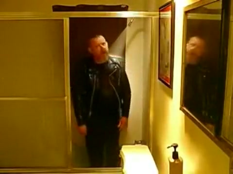 Black Leather Shower