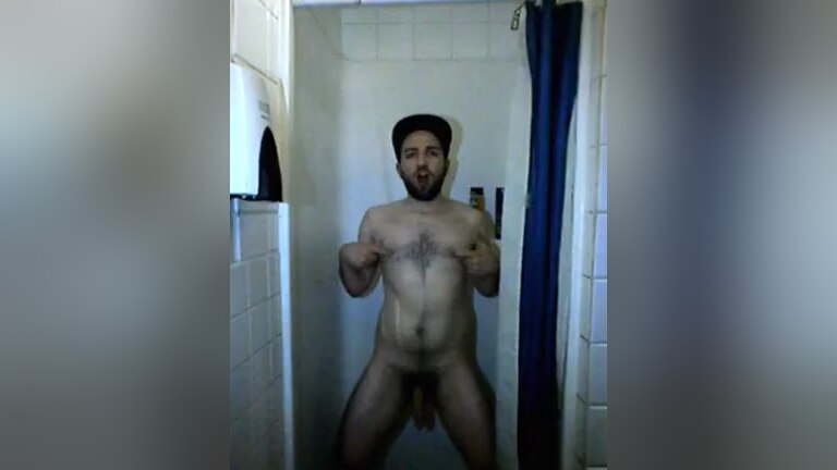 Hostel Shower PISS + CUM (reupload)