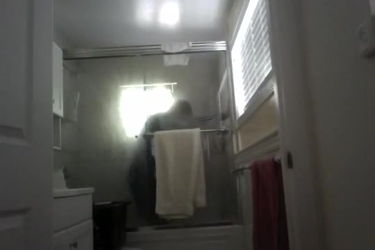 Me dressing in soccer gear with shower