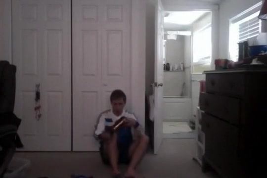 Me dressing in soccer gear with shower