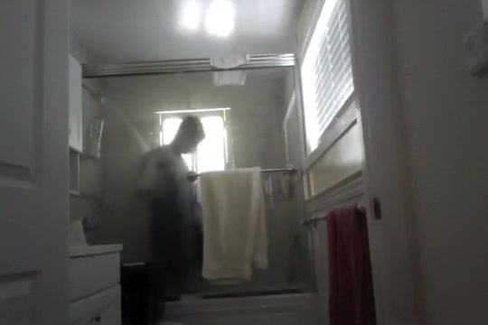 Me dressing in soccer gear with shower