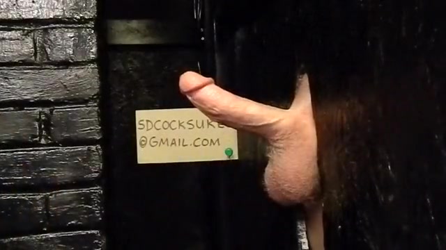 TALL GOLDEN-HAIRED 1ST VISIT TO GLORYHOLE