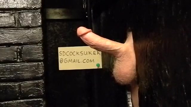 TALL GOLDEN-HAIRED 1ST VISIT TO GLORYHOLE