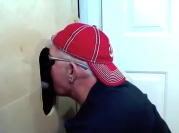 Gloryhole Buddy Cums Back To Feed