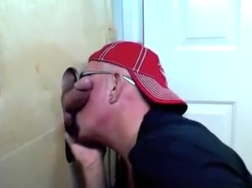 Gloryhole Buddy Cums Back To Feed