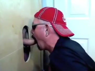 Gloryhole Buddy Cums Back To Feed