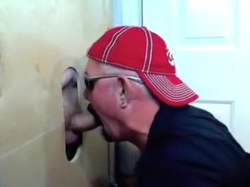 Gloryhole Buddy Cums Back To Feed