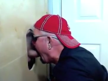 Gloryhole Buddy Cums Back To Feed