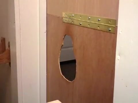 DARK MAN STOPS BY MY GLORYHOLE TO DUMP A LOAD OF CUM
