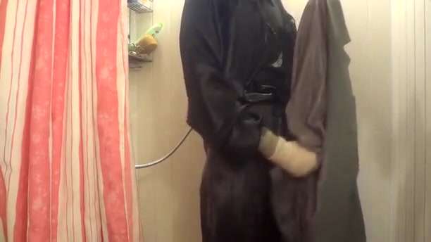 Suits in shower 1