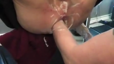 Me Fisting a Sexy Muscle Guy