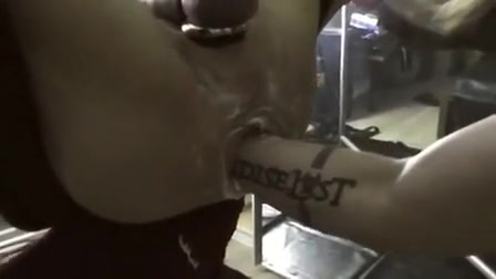 Me Fisting a Sexy Muscle Guy