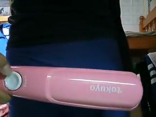 Vibrate Jock with two Massage Wands