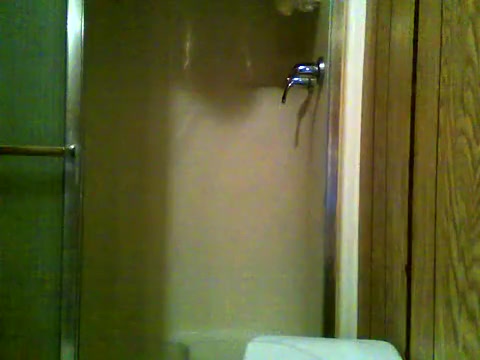 Obese Chub Shower and Cum