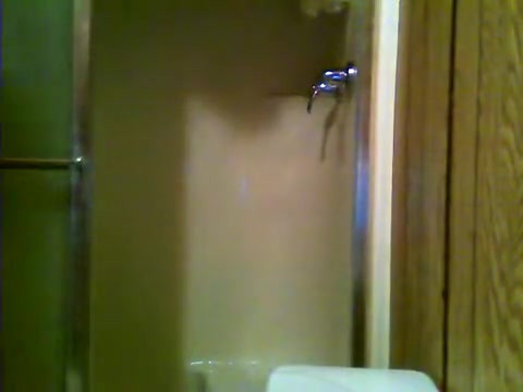 Obese Chub Shower and Cum