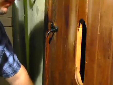 Me getting serviced thru a gloryhole