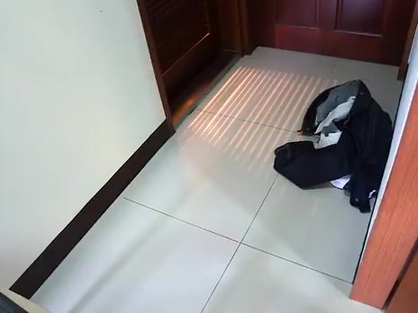 jerk when my roommate taking shower with his brief & socks