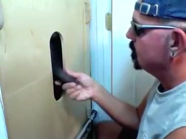 Gloryhole 1St Time Chocolate Cums For One As Well As The Other HOles