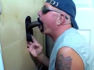 Gloryhole 1St Time Chocolate Cums For One As Well As The Other HOles