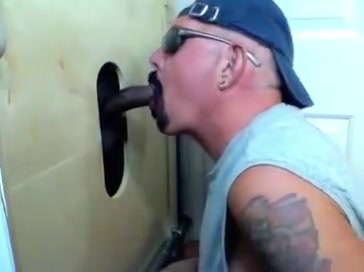 Gloryhole 1St Time Chocolate Cums For One As Well As The Other HOles
