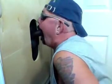 Gloryhole 1St Time Chocolate Cums For One As Well As The Other HOles