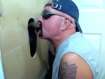Gloryhole 1St Time Chocolate Cums For One As Well As The Other HOles