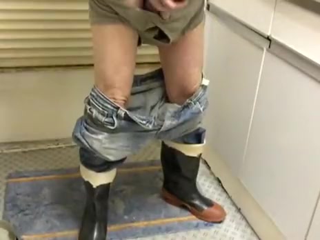 nlboots - jeans, rubber boots, military underclothing