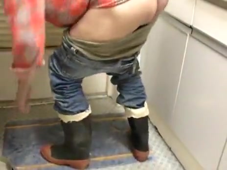nlboots - jeans, rubber boots, military underclothing
