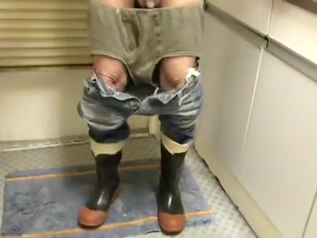 nlboots - jeans, rubber boots, military underclothing