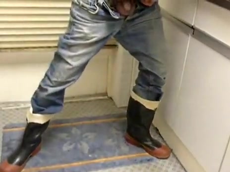 nlboots - jeans, rubber boots, military underclothing