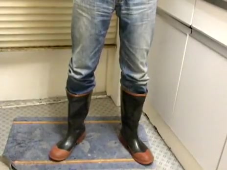 nlboots - jeans, rubber boots, military underclothing