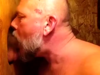 A LARGE Surprise at the Gloryhole