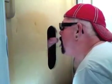 Gloryhole Getting Some Wang and Cock Juice