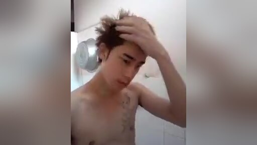 My ally on facebook shower jerk off